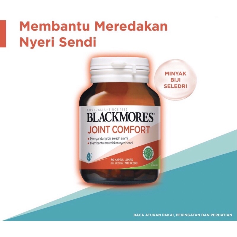 Blackmores Joint Comfort isi 30 / Blackmores Celery (kemasan lama)