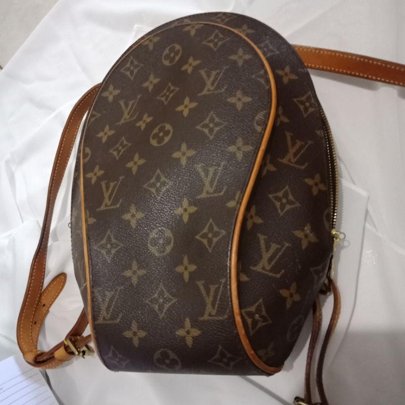 LV Ellipse bagpack Original MI1021  Tas LV Monogram authentic Preloved