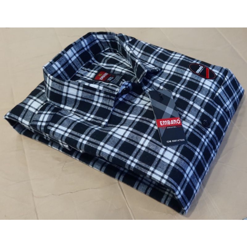 kemeja flanel lengan pendek pria - flanel pendek distro - motif kotak kotak - import terbaru - flanel lengan pendek murah