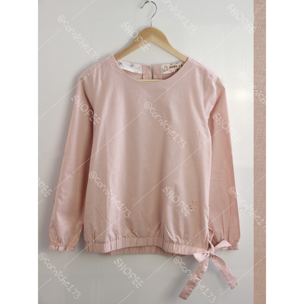 Corniche Reza Blouse Smoke Rose - TH231114