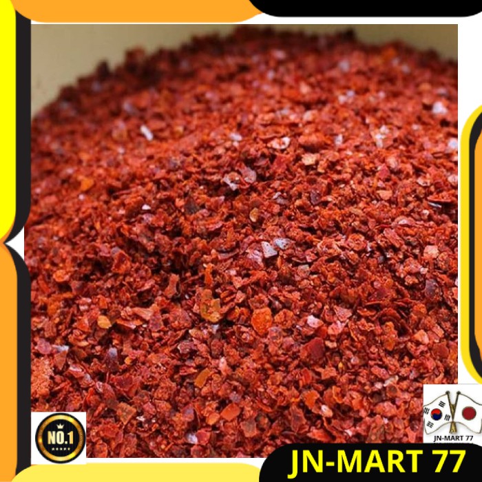 

MAKANAN KOREA/KOREAN FOOD/BUMBU KOREA SPICY GOCHUGARU CABAI BUBUK KASAR 100 GR ORIGINAL IMPORT KOREA