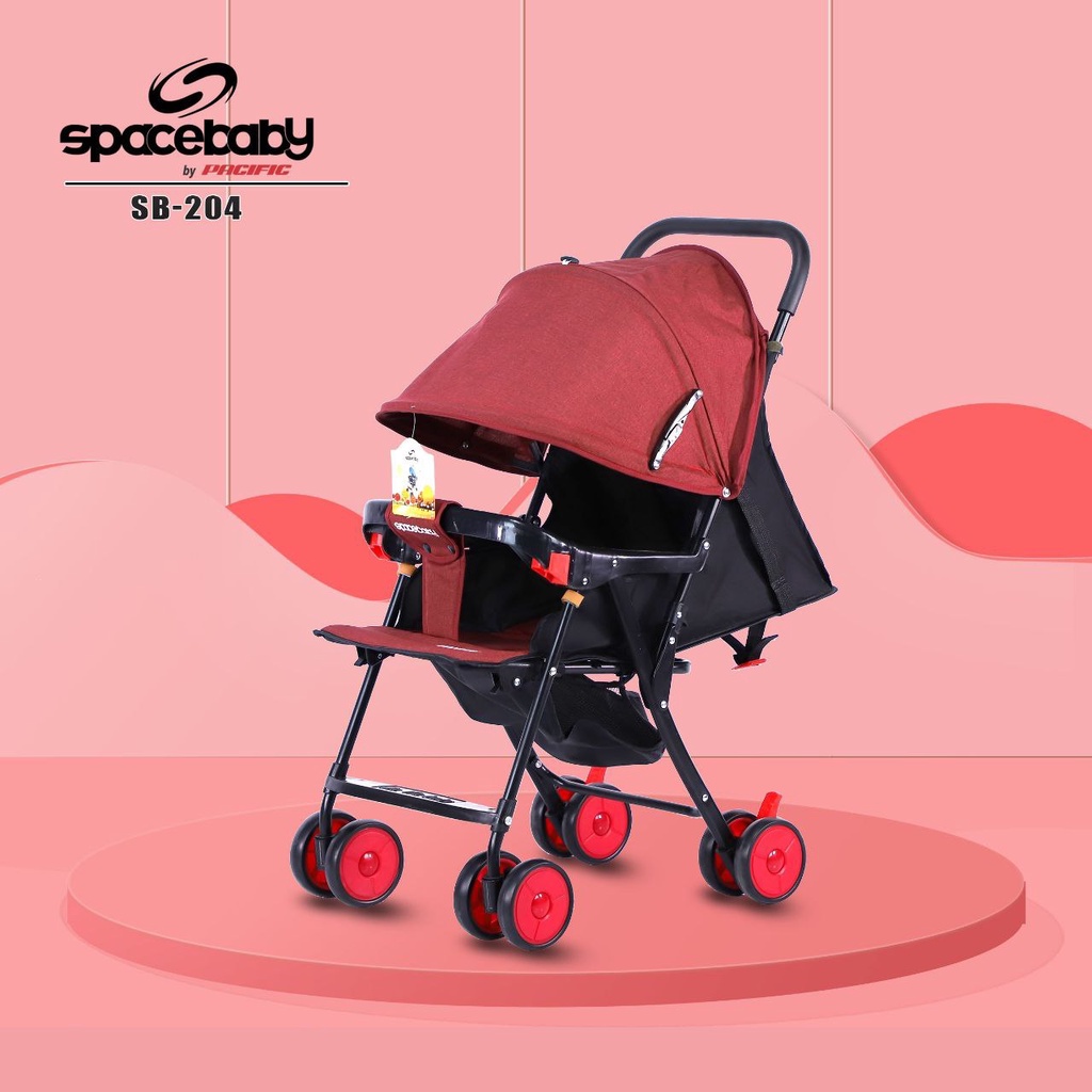 STROLLER SPACE BABY SB 204 - STROLLER BAYI