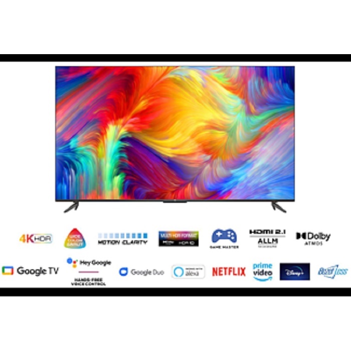 TCL 55P725 55 P725 UHD 4K HANDSFREE VOICE CONTROL ANDROID SMART TV HDR 10+