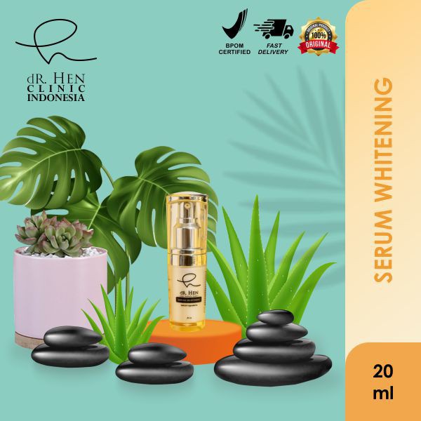 Serum Whitening dr. hen by dr. Richard Lee Klinik Kecantikan Athena Serum Wajah BPOM Halal Aman Seru