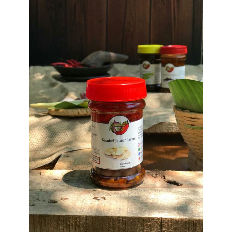 

Sambel Jamur Tiram - Sambel Burini