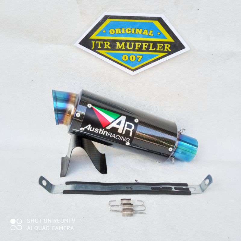 SILINCER SLENCER AUSTIN RACING CARBON PNP CBR250RR NINJA 250 FI CBR 150R VIXION R15 SONIC CB150R FU