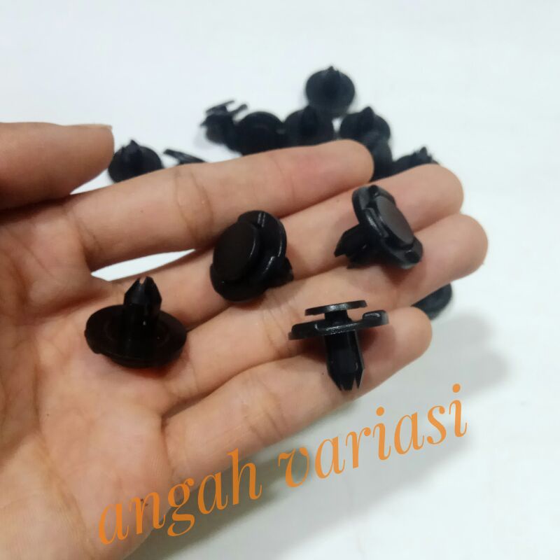 5 Pcs Kancing Klip Bumper Xpander Klip Bemper Spakboard Outlander Mitsubishi Xpander