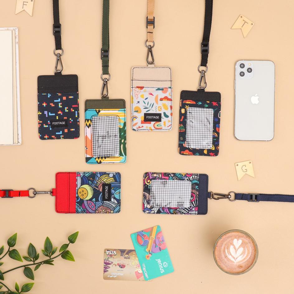 

Paling Sesuai.. Gantungan ID Card Kantor Kasual Kalung Name Tag Holder Lanyard Anti Air Pria Wanita