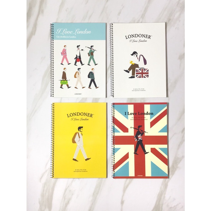 

[RESTOCK] Buku tulis spiral notebook A5 Londoner