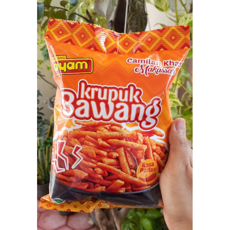 krupuk bawang Makassar krupuk kacang ayam makassar