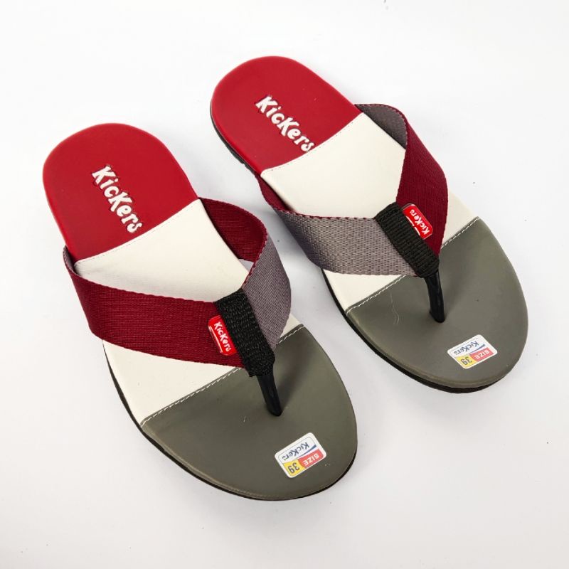 Sandal Jepit pria / sandal Casual / Sendal Santai Pria dewasa Hitam KKRS 39-43