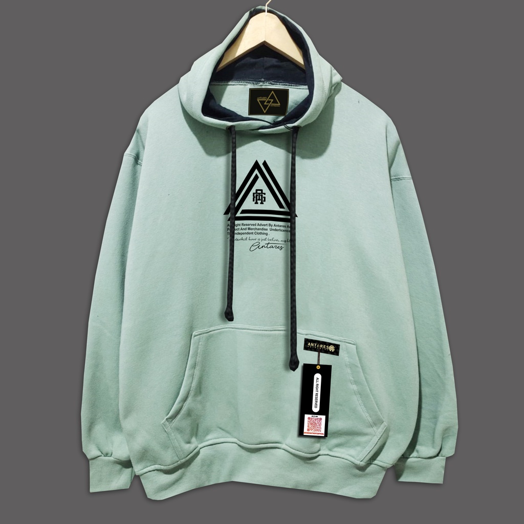 ANTARES AUTHENTIC JUMBO HOODIE TRIMINT