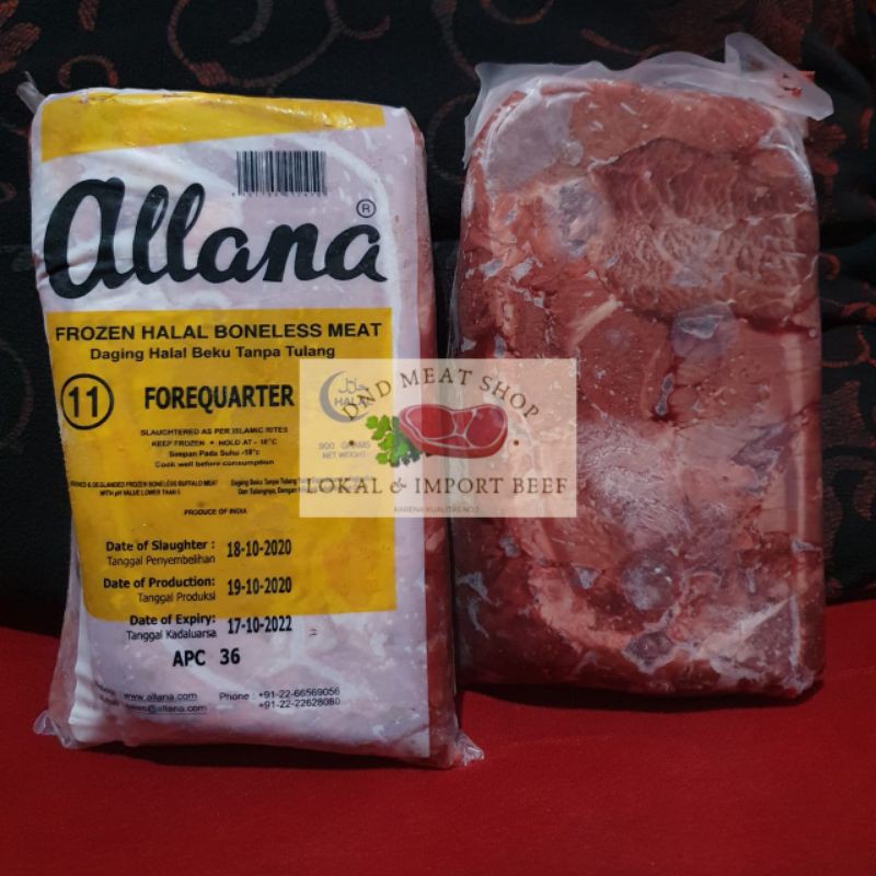 Daging Kerbau Allana 900Gr