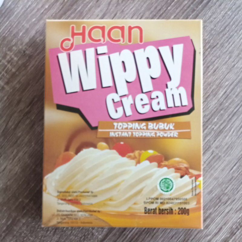 

HAAN WIPPY CREAM