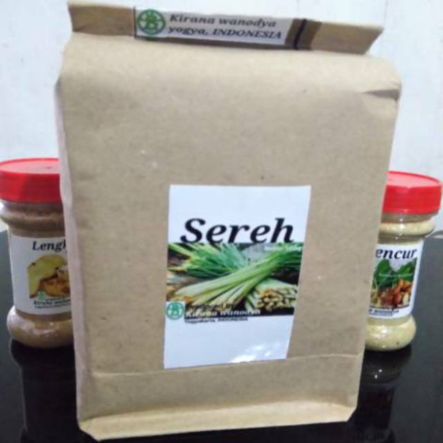 

Sereh Bubuk 500g Lemongrass Serai Sere - Kirana