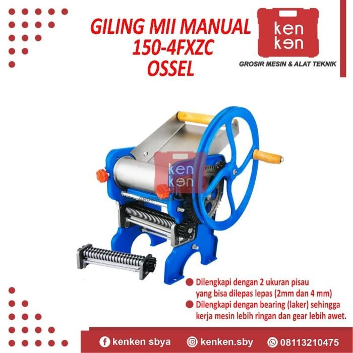 

Giling Daging Mii Pully Bearing Ossel I Mesin Giling Mie Manual 150-4F