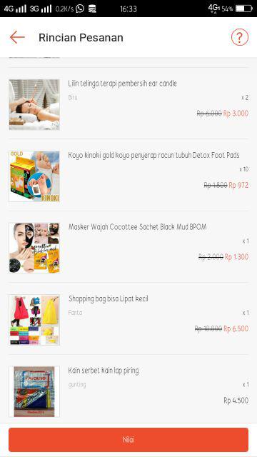 Shopping Bag Minimalis Modis Bisa Lipat Kecil