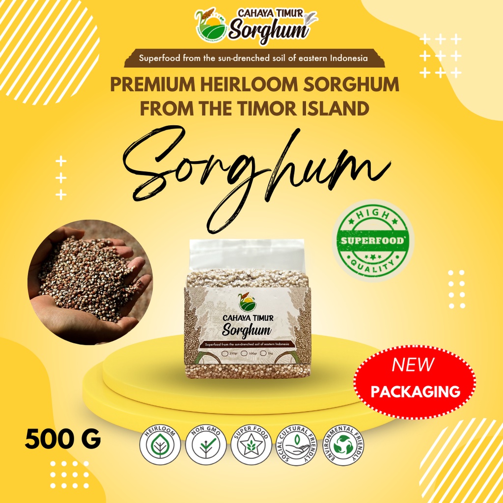 

Premium Heirloom Sorghum from The Timor Island 500 g