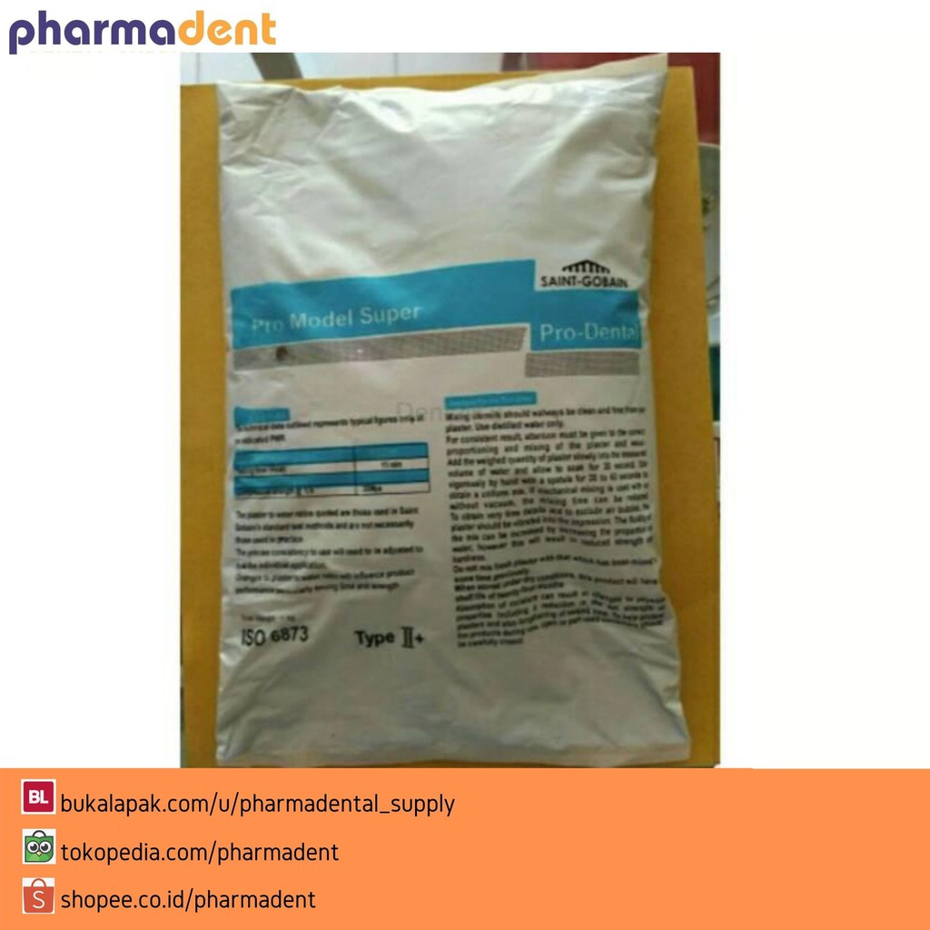 Gips Stone Biru Moldano Saint Gobain USA Model Super 5 Tipe 2