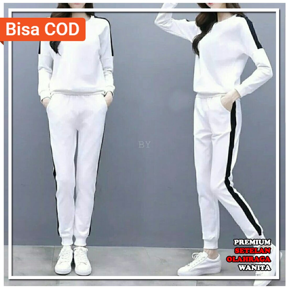 BISA COD ☜◑◄ SETELAN SENAM OLAHRAGA AEROBIK SET SENAM ZUMBA ROK PINK ABU ROK SET SENAM MUSLIM HIJAB