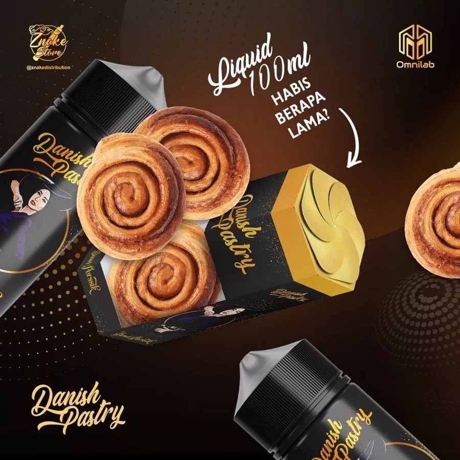 DANISH PASTRY 100ML by DEWI PERSSIK x Omnilab x Znake - DEWI PERSIK - 100 ml