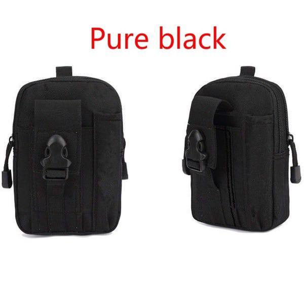TAS PINGGANG HP / TACTICAL ARMY / FASHION TRAVELLING / TACTICAL MILITARY-BLACK
