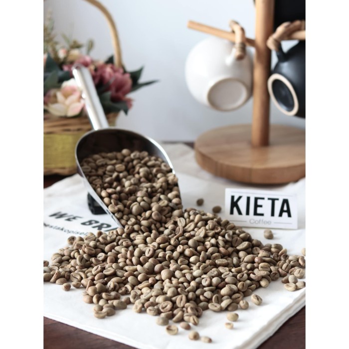 

(BISA COD) Green Bean Kopi Fine Robusta Temanggung 1kg