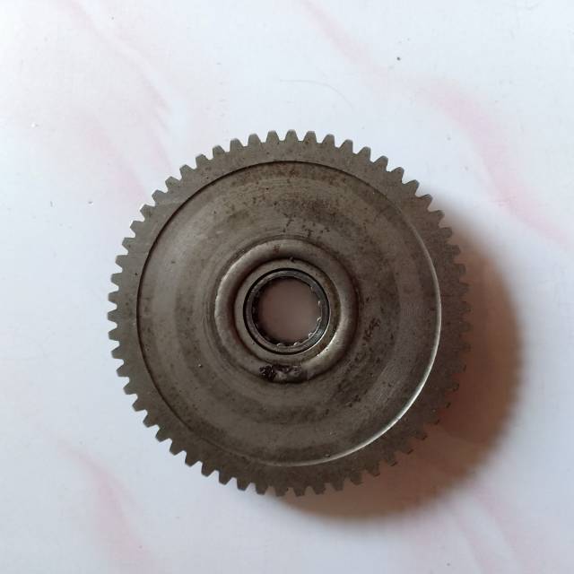 One way gigi stater besar honda verza/megapro monoshock