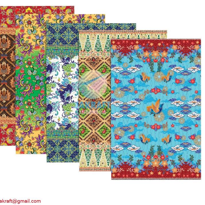 

[PROMO SE879] (50 Lembar) Kertas Kado Batik Lucu HVS Doff Doft Gift Wrap Mix Seperti SiDU Sinar Dunia Best Seller