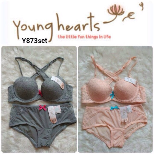 Bra set young hearts 32b