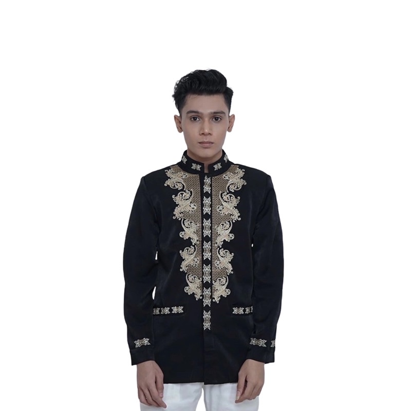 ( COD ) JASKO BORDIR SALAFY J50 JAS KOKO HITAM BORDIR