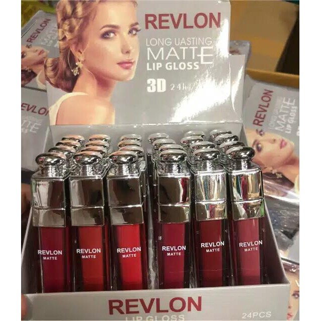 MURAH VERSI LAMA REVLON 3D Silver LIPCREAM MATTE / Lip cream | Shopee Indonesia