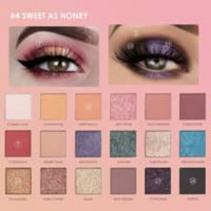 FOCALLURE New 18 Colors SWEET AS HONEY Eyeshadow Palette ORI