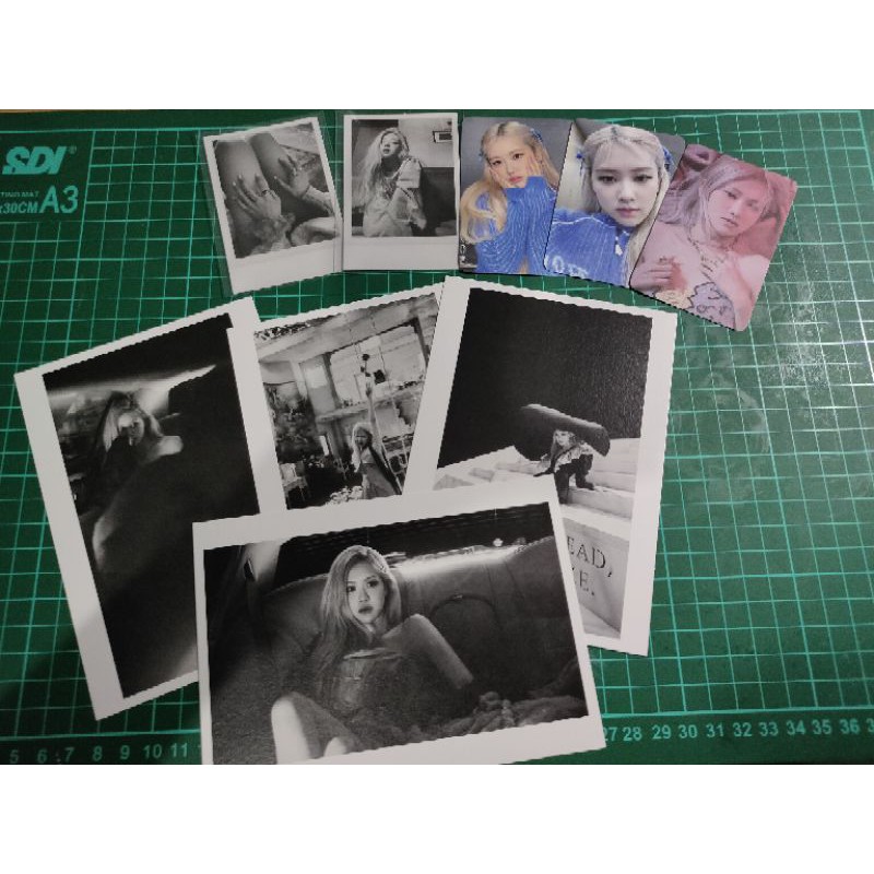 Sharing Rose Solo Album "-R-" Pob, Polaroid dan Postcard