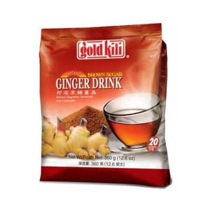 

#HANDCARRY Gold Kili Instant Brown Sugar Ginger Tea 20sX18g - UFOHCR1390