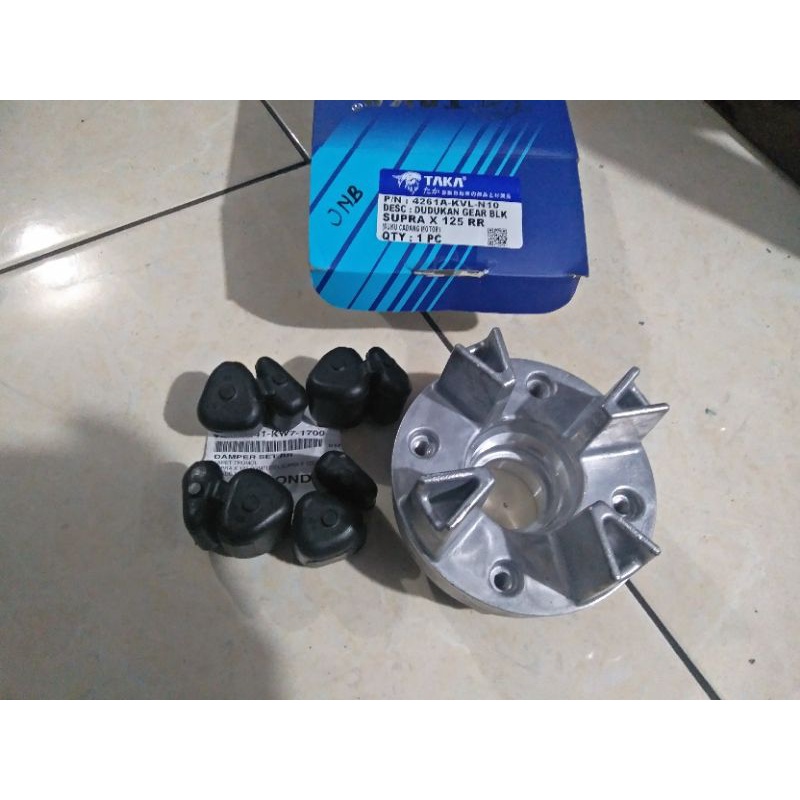 nap gir supra x125 DD sama karet gir kwalitas dijamin