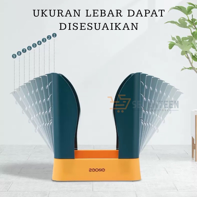 SEVENTEEN TONG SAMPAH MAGIC ADJUSTABLE TONG SAMPAH MINI PORTABLE TEMPAT BUANG SAMPAH UNIK TONG SAMPAH LIPAT PLASTIK ROLL