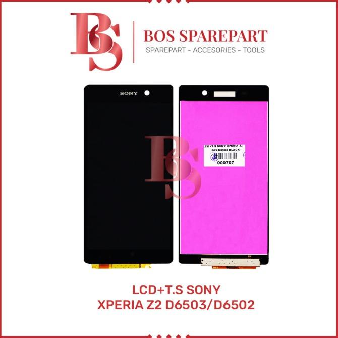 LCD TOUCHSCREEN SONY XPERIA Z2 D6503 / D6502 BLACK