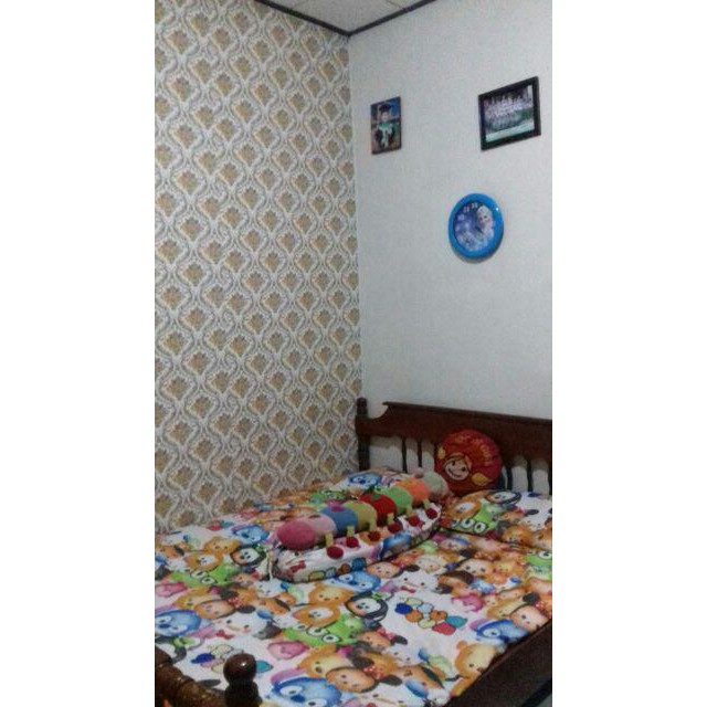 Wallpaper Dinding Motif Batik Gold Best Seller Wallpaper Best Seller