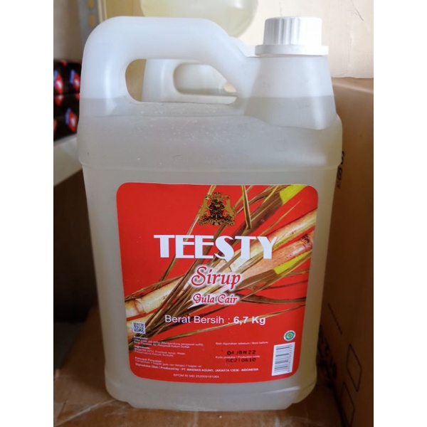 

TEESTY SIRUP/GULA CAIR 6,7 kg