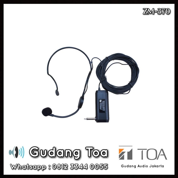 MIC HEADSET TOA ZM-370HS-AS