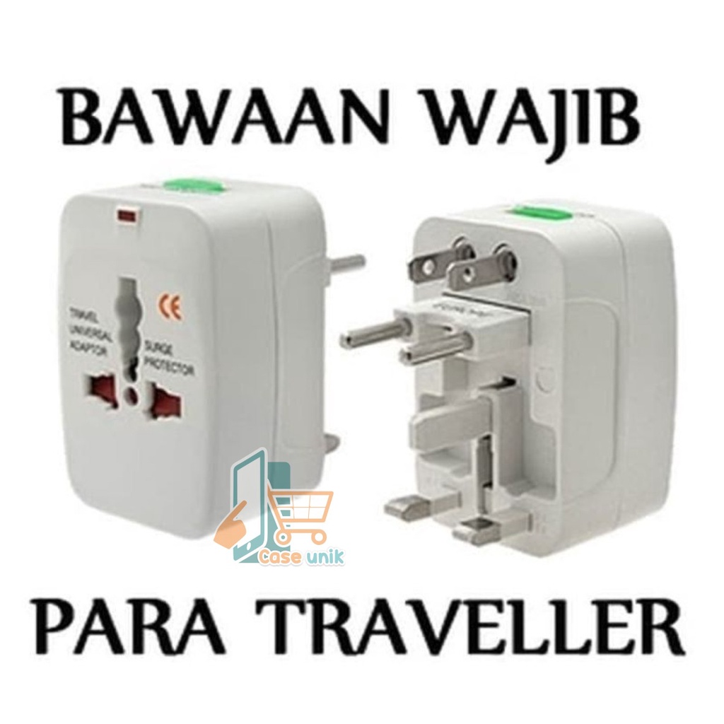 TRAVEL ADAPTOR INTERNASIONAL COLOKAN UNIVERSAL CS4838