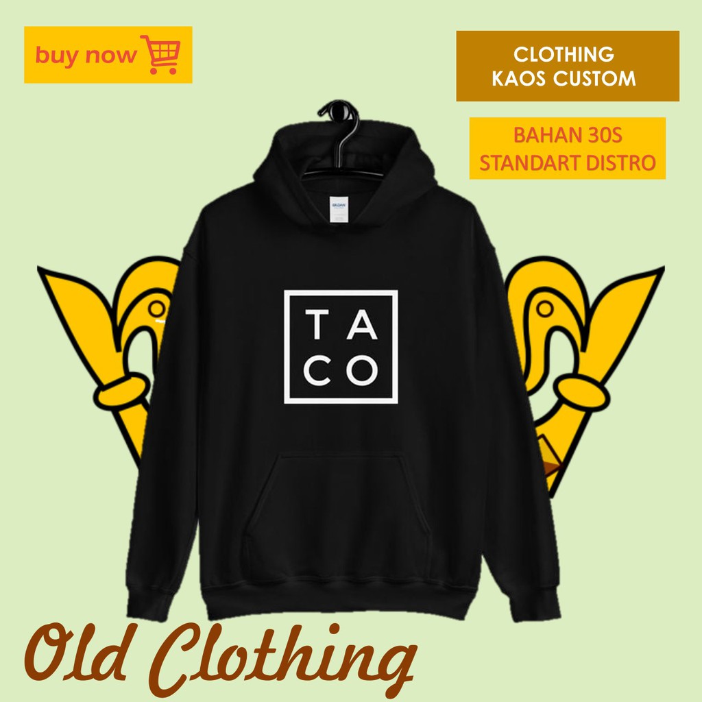 Sweater Taco Hodie Pria  Baju Hangat Pria Jaket Remaja Cowok