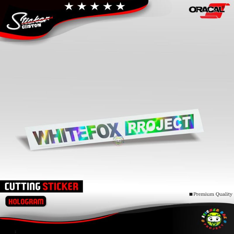 whitefox project sticker cutting motor stickerbae4