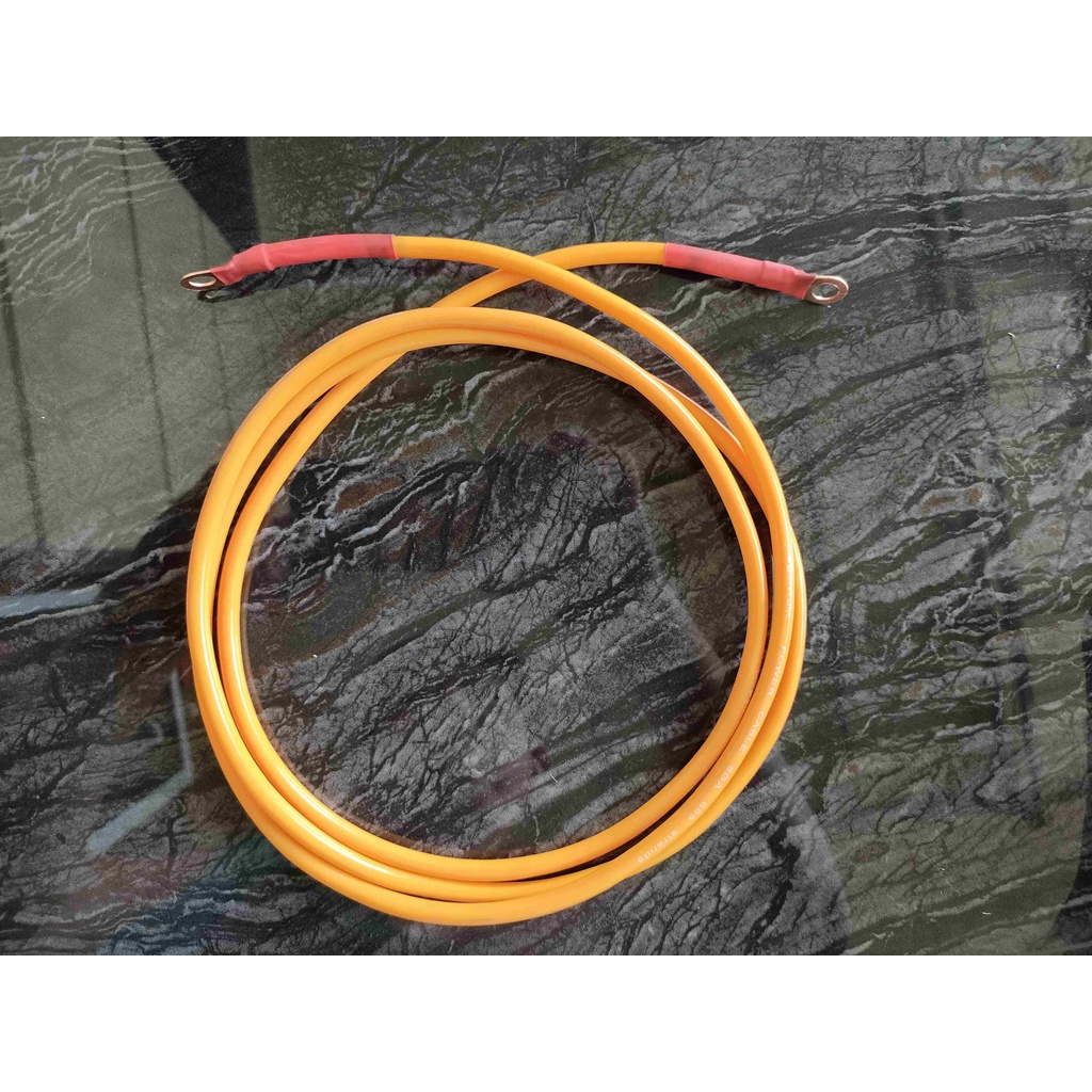 Kabel Api Aki Ground Momentum 8 AWG + Skun Tembaga