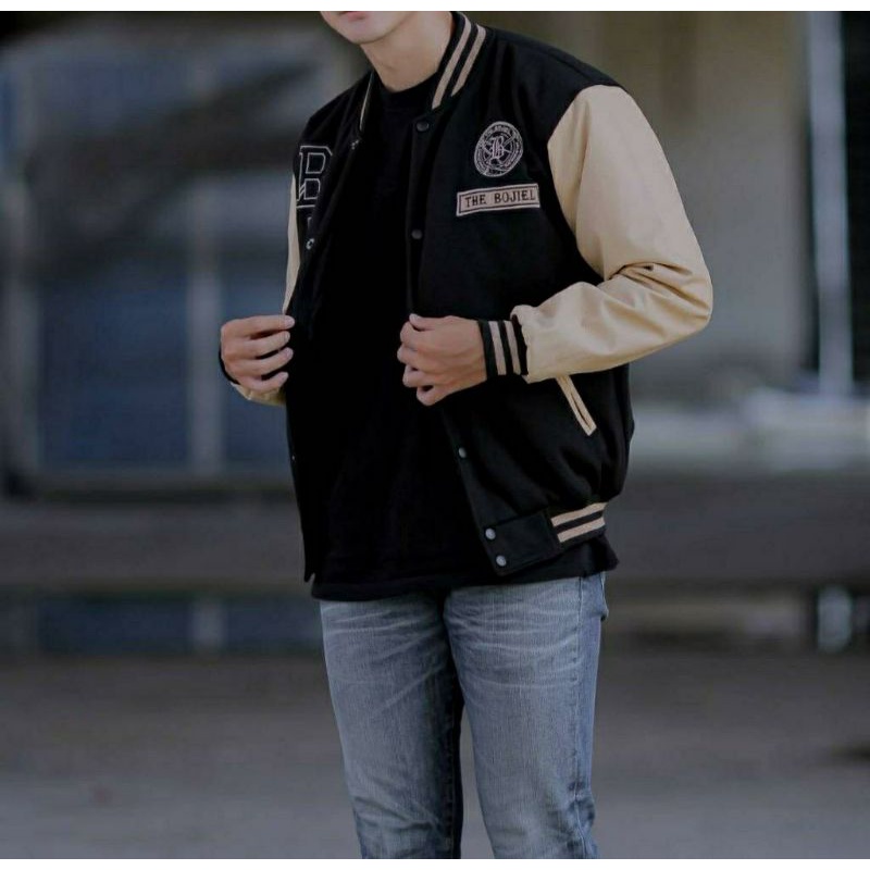 JAKET VARSITY BASEBALL PRIA WANITA JAKET VARSITY VINTAGE BASEBALL JAKET VARSITY PREMIUM KUALITAS JAK