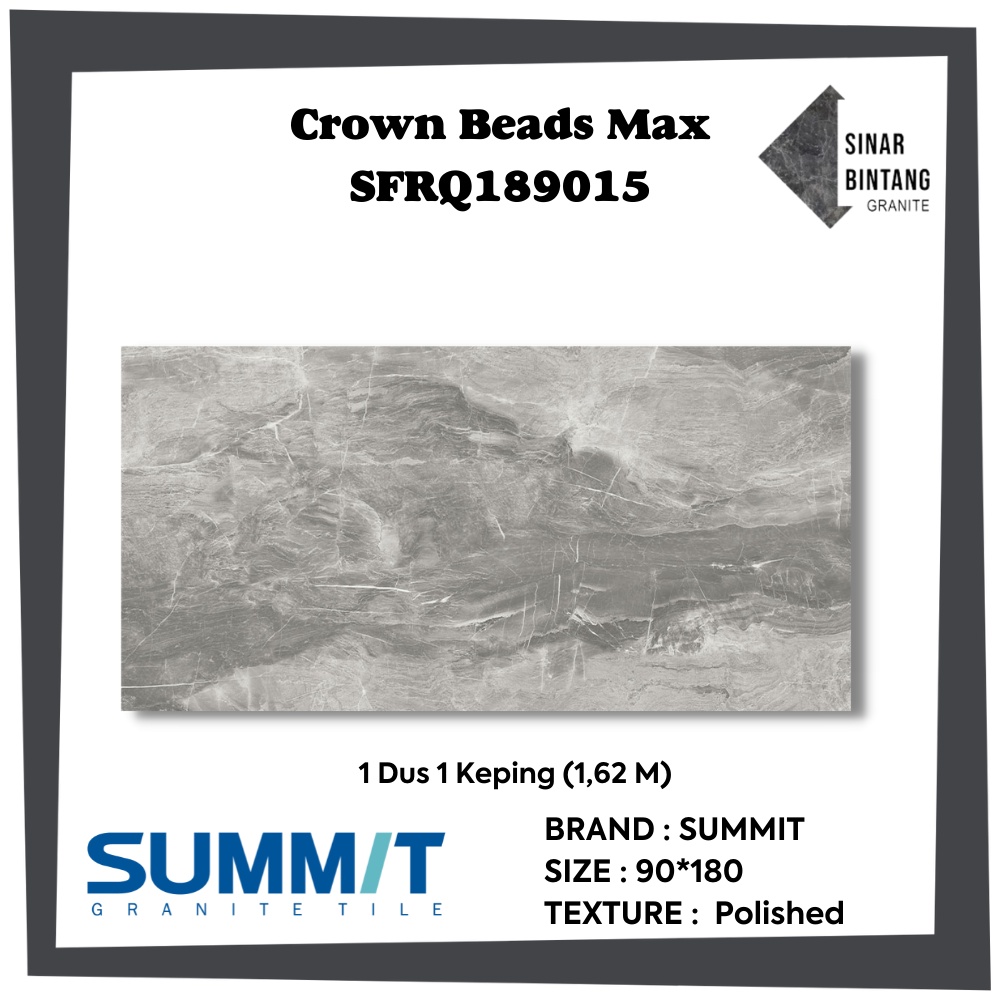 Granit 90 X 180 | Granit Lantai Crown Beads Max SFRQ189015 SUMMIT