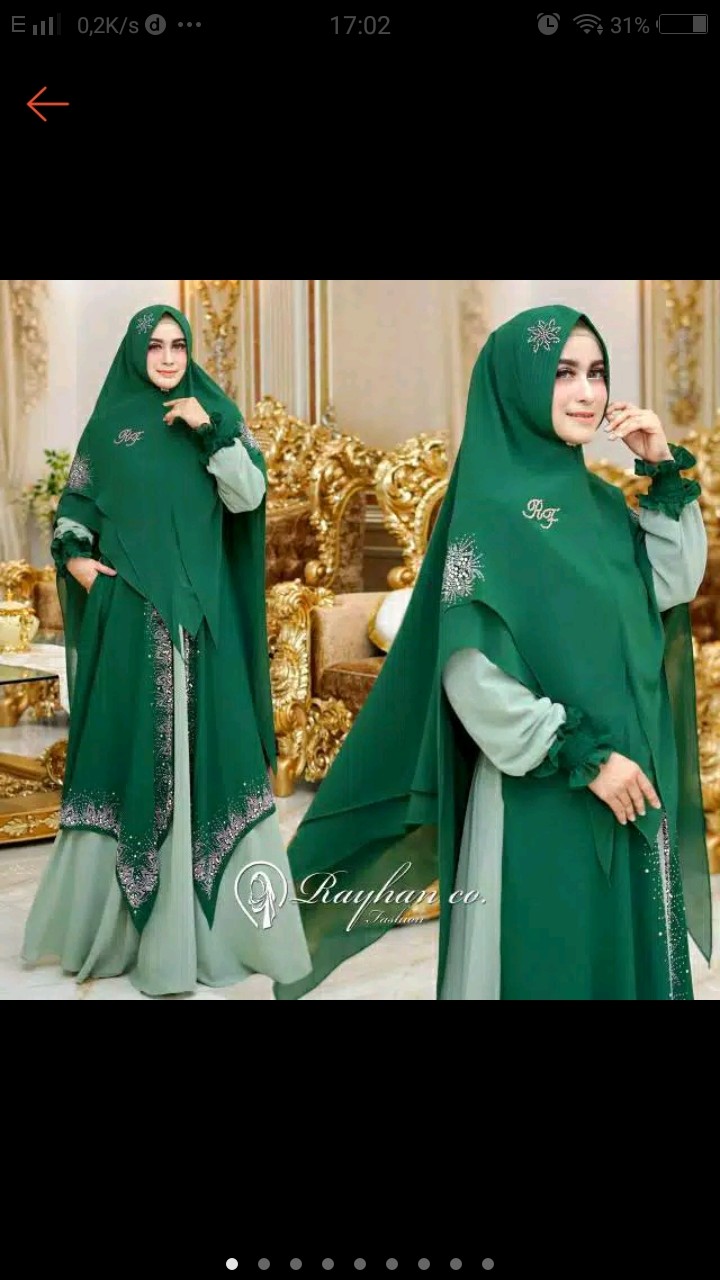 Atasan Batik Wanita Floral Polos 0831