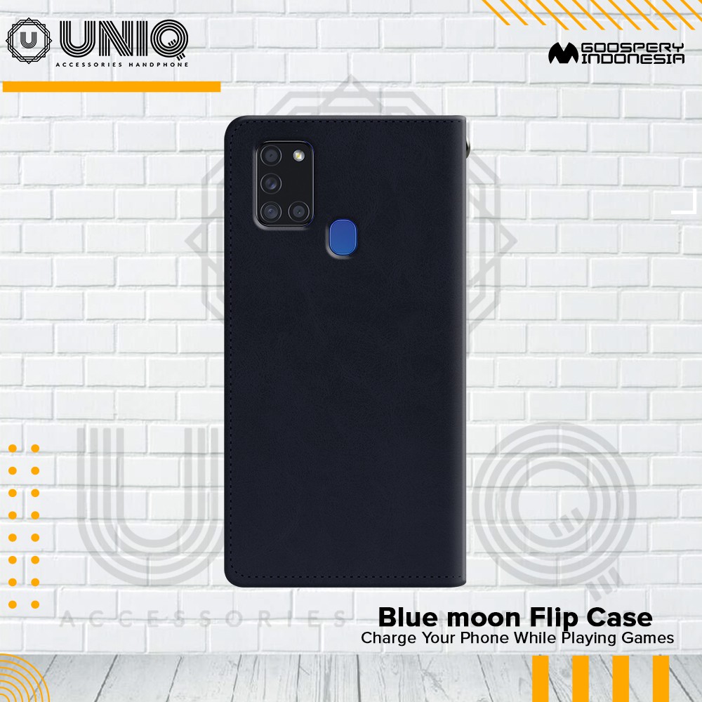 Casing FlipCase Samsung Galaxy M31 M315F Goospery Blue Moon Flip Case