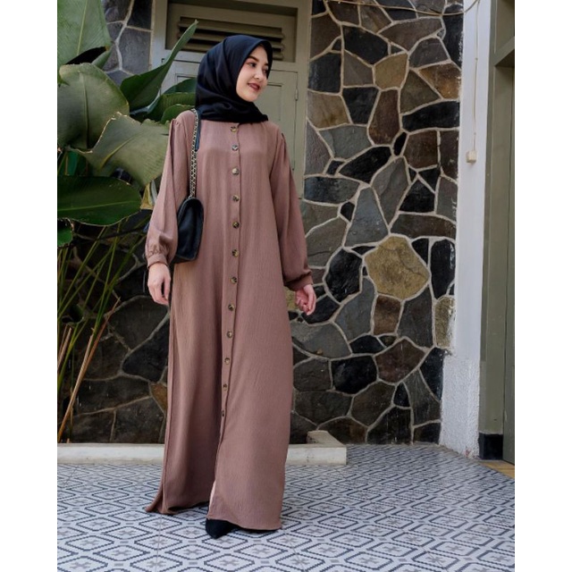 Nola dress bark M by fiche.id